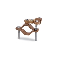 Abb CAST BRONZE GROUND CLAMP, FOR WIRE RANGE 10 -, 6, WATER PIPE SIZE JPT2